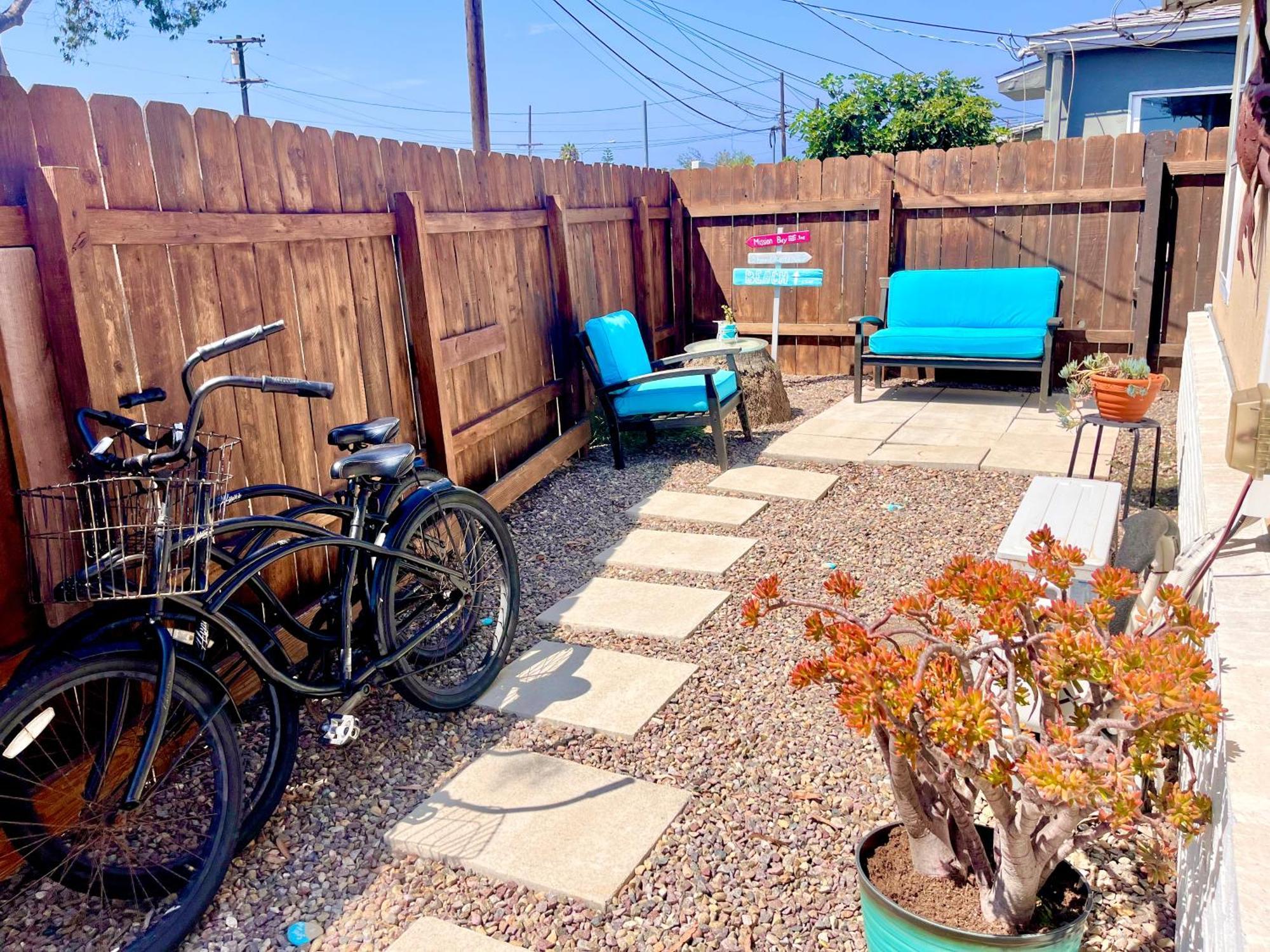 Cozy Beach Cottage With Bicycles サンディエゴ エクステリア 写真